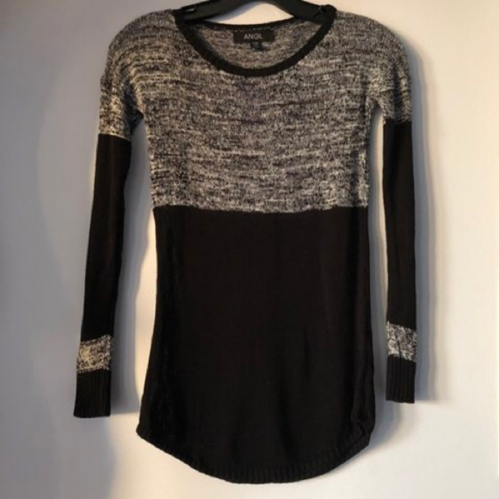 Grey and Black ANGL Sweater